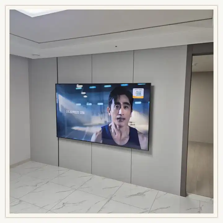 검단신도시디에트르더힐 무타공 벽걸이TV 설치 상담용 브라켓 참고 사진