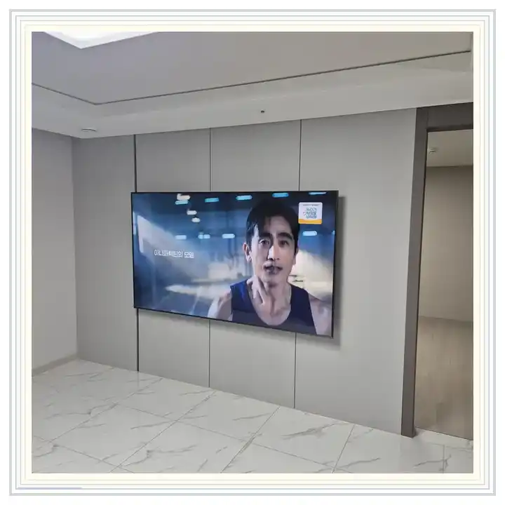 루원시티대성베르힐 무타공 벽걸이TV 설치 상담용 브라켓 참고 사진