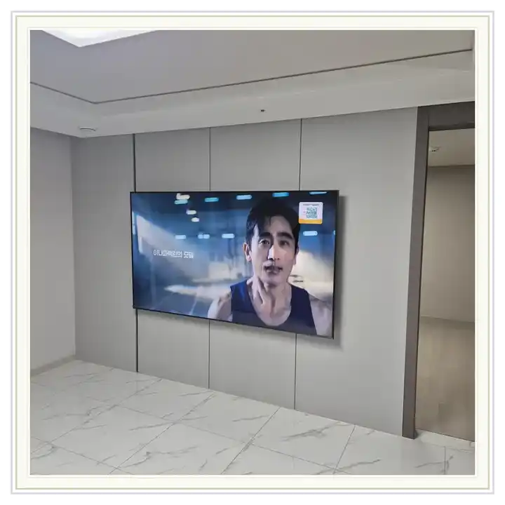 구월대명어반스테이 무타공 벽걸이TV 설치 상담용 브라켓 참고 사진